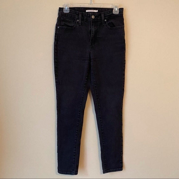 Levi’s 721 High Rise Skinny Soft Black Jeans - 29 - Picture 1 of 16